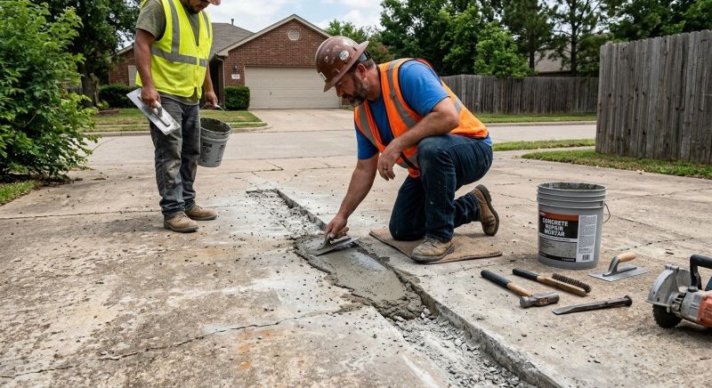 Concrete Repair in Des Moines, IA