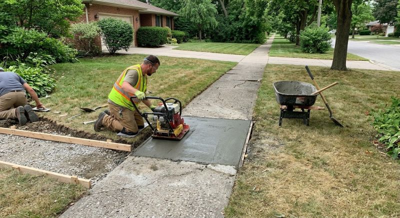 Walkway Repair in West Des Moines, IA