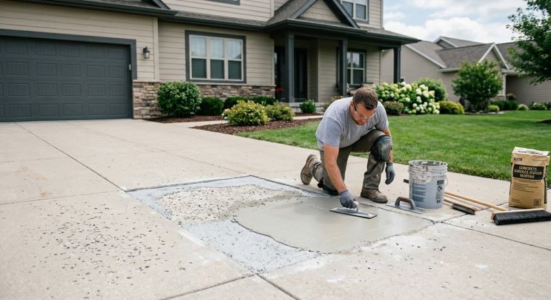 Cement Driveway Repair in Corpus Christi, TX