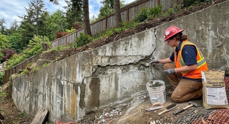 Cement Wall Repair Service in Corpus Christi, TX