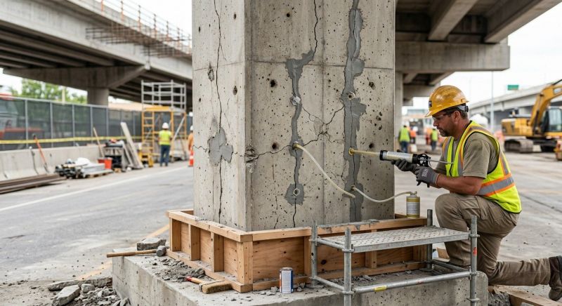 Concrete Damage Repair in West Des Moines, IA