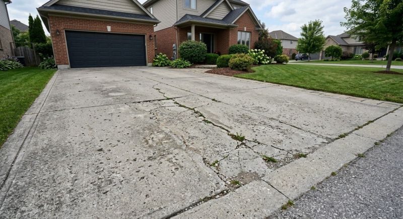 Concrete Driveway Crack Repair in Des Moines, IA