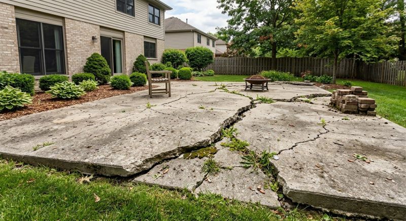 Concrete Fence Repair in Des Moines, IA