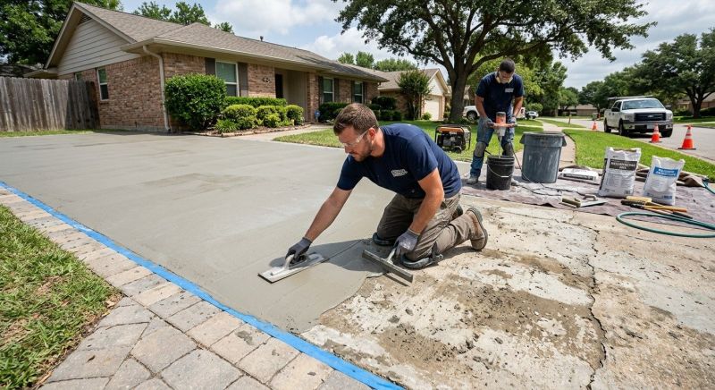 Concrete Resurfacing in West Des Moines, IA