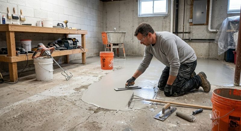 Concrete Resurfacing in West Des Moines, IA