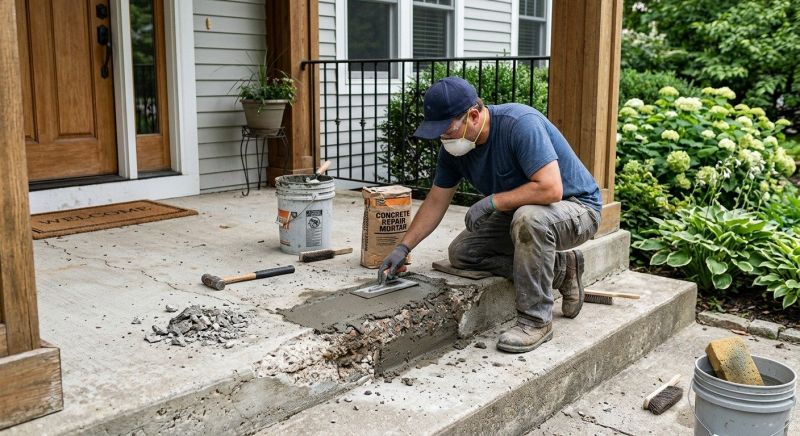 Concrete Spalling Repair in Des Moines, IA