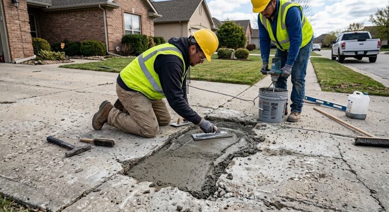 Cracked Slab Repair in Miami Dade County, FL