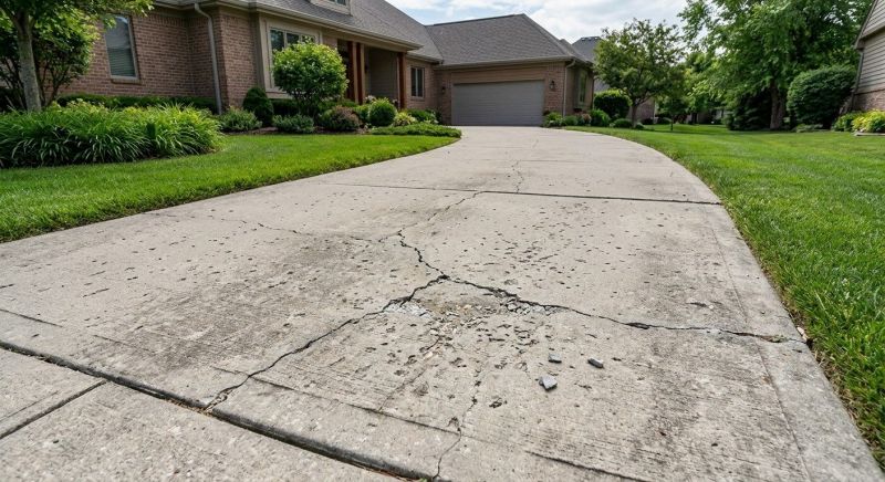 Driveway Spalling Repair in West Des Moines, IA