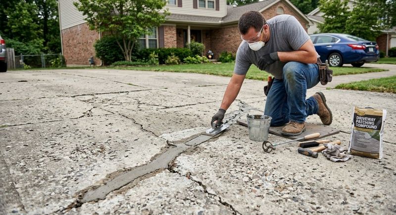 Driveway Spalling Repair in Des Moines, IA