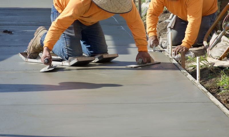 Entryway Concrete Repair in Des Moines, IA
