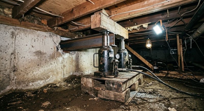 Foundation Jacking in Columbus, OH