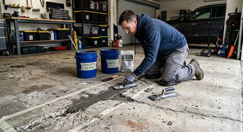 Garage Floor Repair in West Des Moines, IA