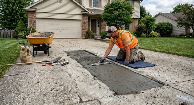 Parking Slab Repair in West Des Moines, IA