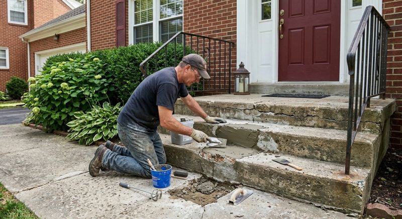Patio Stairs Repair in Corpus Christi, TX
