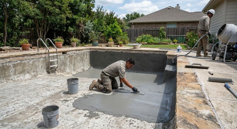 Pool Slab Repair in Des Moines, IA