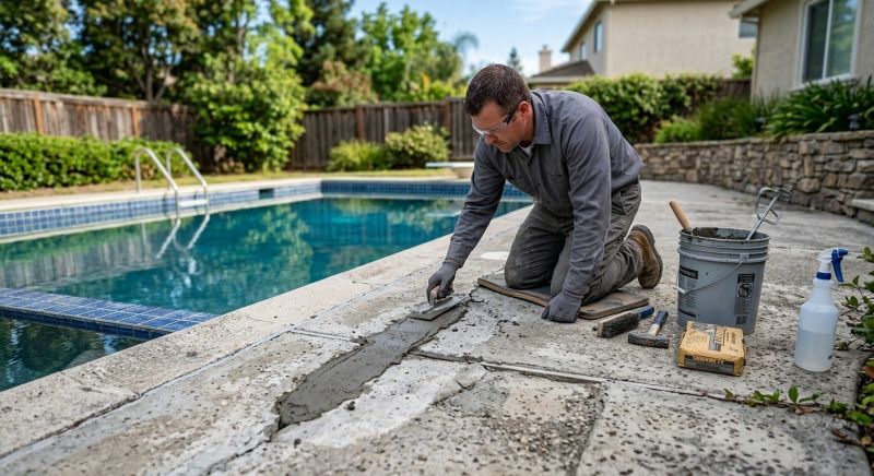 Pool Slab Repair in Des Moines, IA