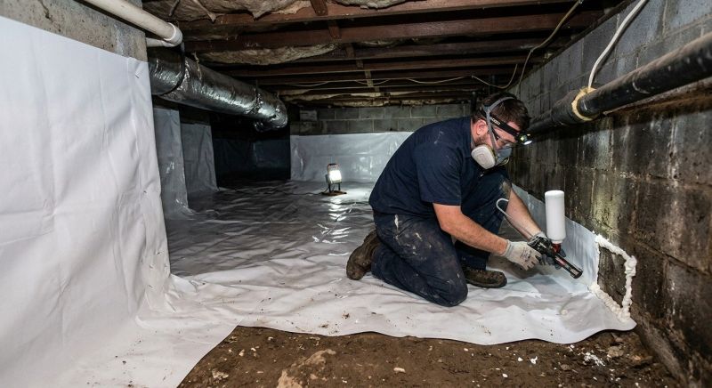 Vapor Barrier Installation in Tuscaloosa, AL